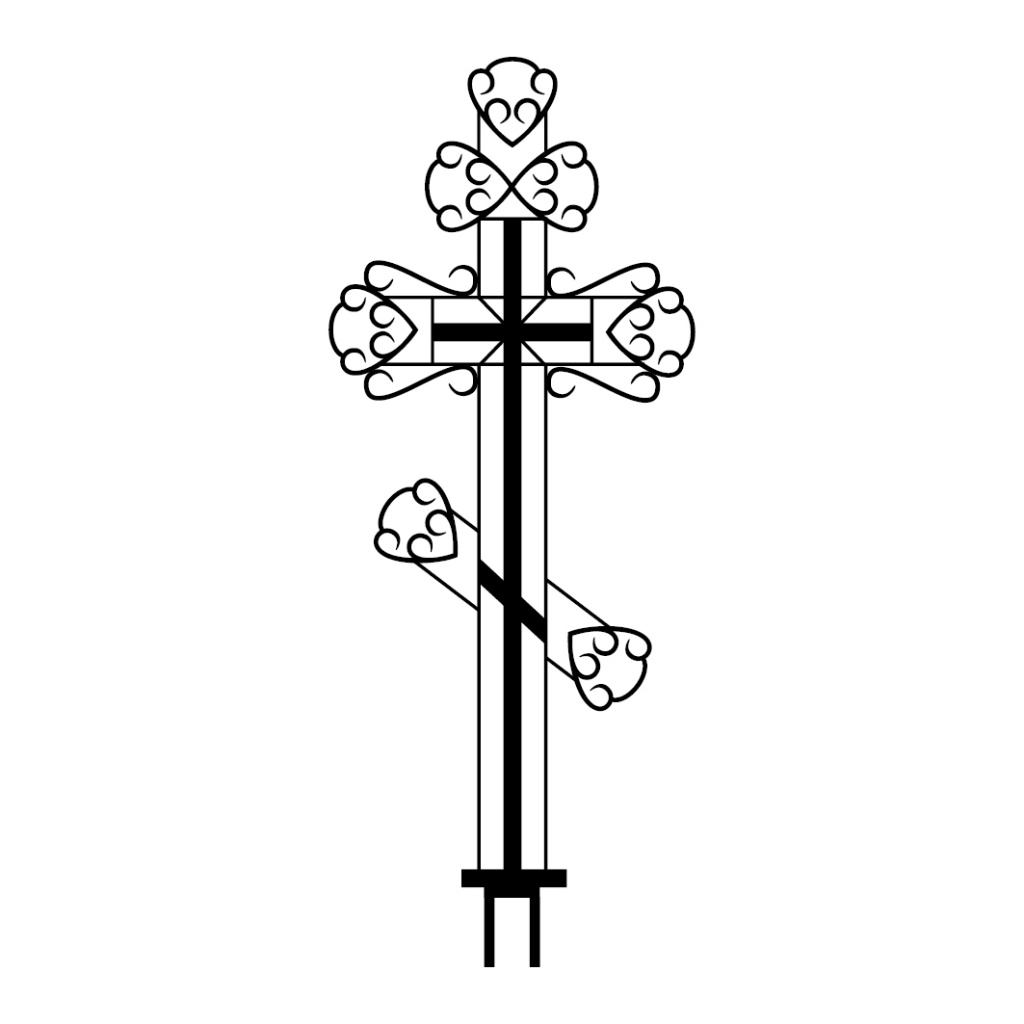 Крест надгробный сварной №9.jpg