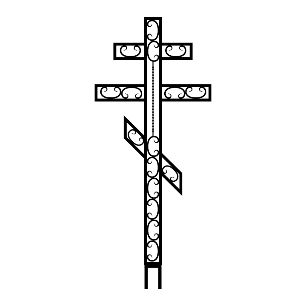 Крест надгробный сварной №7.jpg